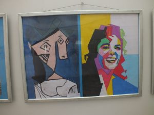 Wystawa twórczości plastycznej uczniów MZS w Strzyżowie
